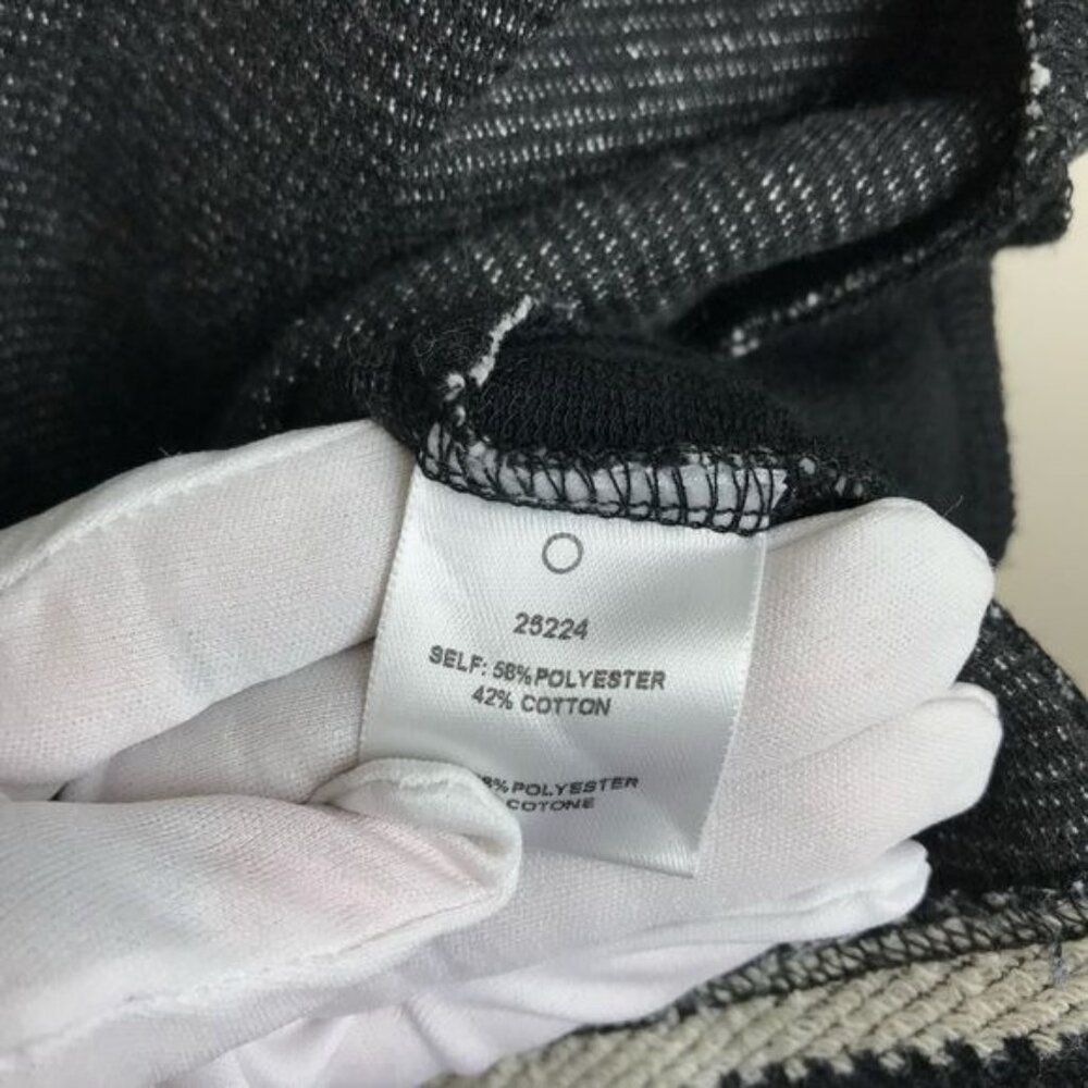 Women's Anthropologie Dolan T-Shirt BlackLetter Jacket Size MD Gray Black - Picture 9 of 15